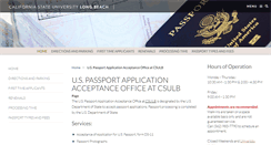 Desktop Screenshot of passport.csulb.edu