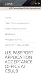 Mobile Screenshot of passport.csulb.edu