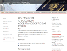 Tablet Screenshot of passport.csulb.edu
