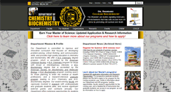 Desktop Screenshot of chemistry.csulb.edu